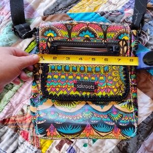 sakroots woman's shoulder bag multiple colors